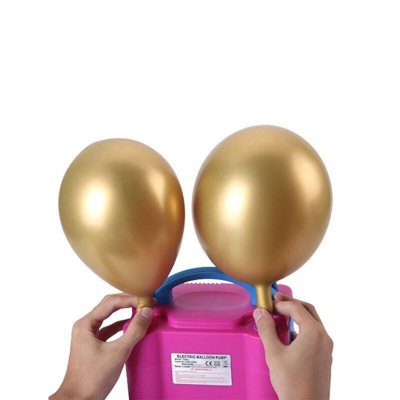 Inflador De Globos Eléctrico 2 Inyectores-0