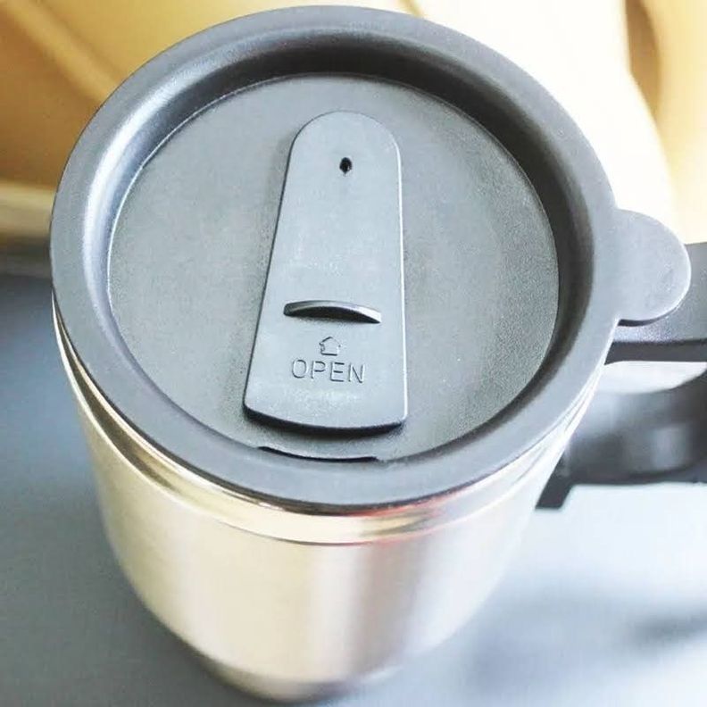 Vaso Tazon Termo Electrico Calentador Auto 12v Cafe Te-2