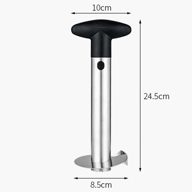 Pelador Rebanador Extractor Piña Acero Inoxidable-1