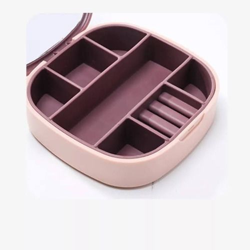Organizador Joyero Estuche Con Espejo Portatil Joy-3