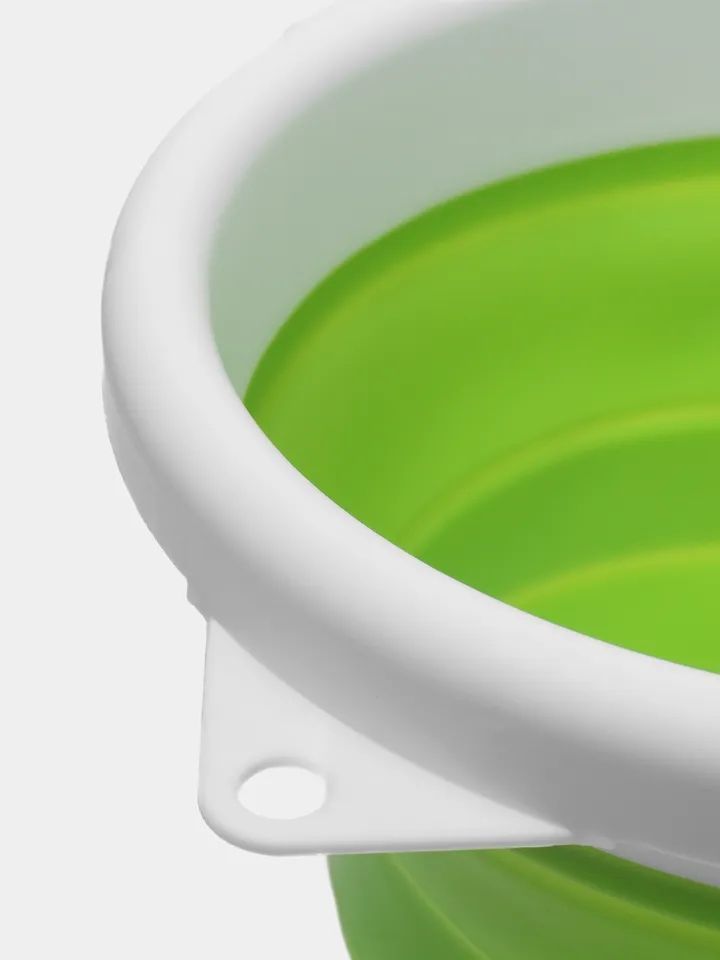 Balde Plegable Portatil Cubeta Para Lavado Limpieza Casa-1