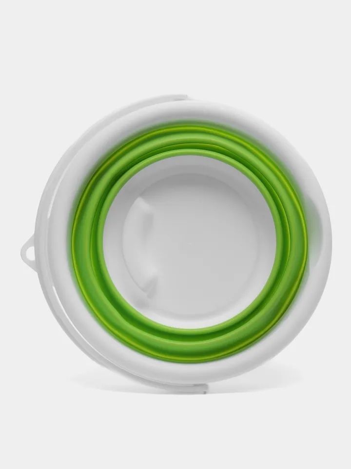 Balde Plegable Portatil Cubeta Para Lavado Limpieza Casa-3