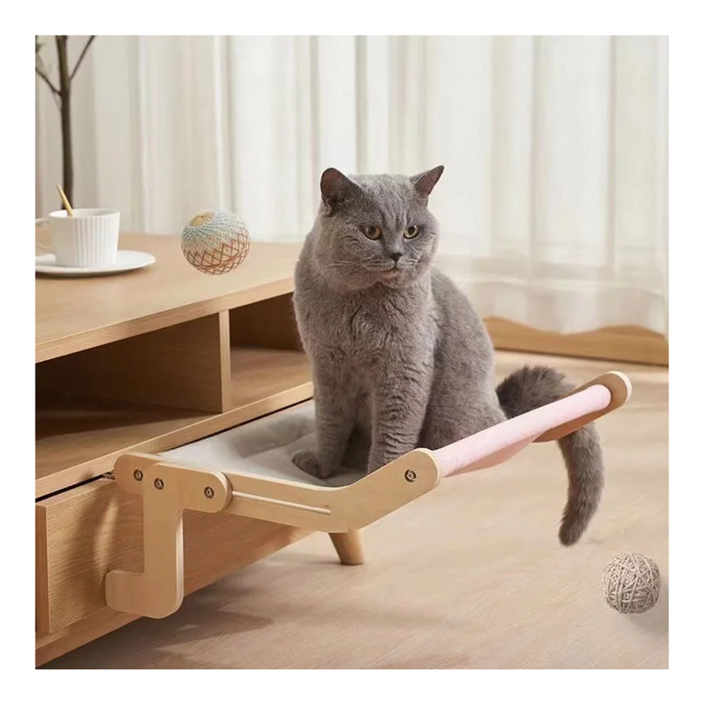 Cama Colgante Hamaca Para Gato Ajustable Ventana Cama-4