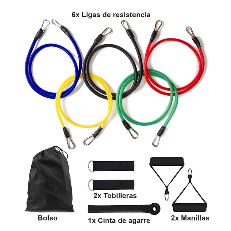 Bandas Elasticas Ejercicios Ligas De Resistencia-3