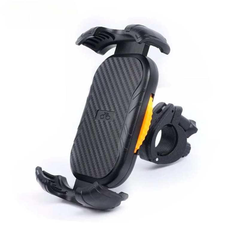 Soporte De Telefono Bicicleta Moto Seguro De Pinza-0