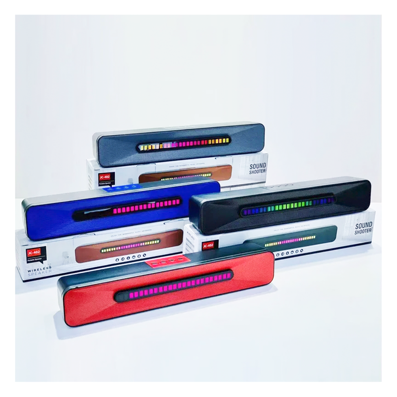 Parlante Bluetooth Barra Sonido Rgb Recargable Usb-3