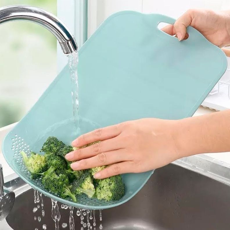 Tabla Para Picar Alimento Multifuncional Con Drena-7