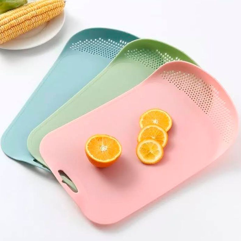 Tabla Para Picar Alimento Multifuncional Con Drena-0