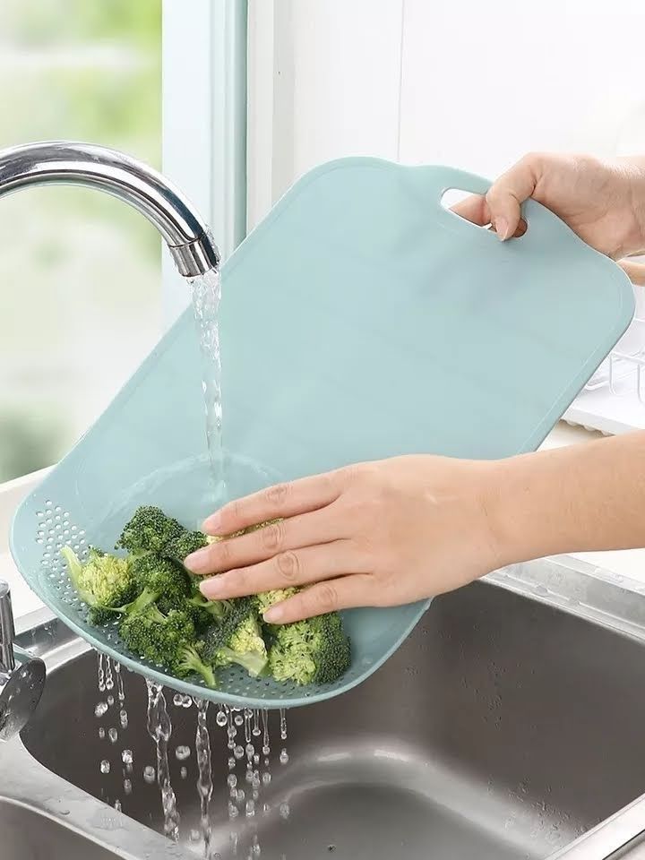 Tabla Para Picar Alimento Multifuncional Con Drena-3