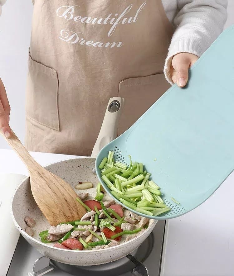 Tabla Para Picar Alimento Multifuncional Con Drena-4