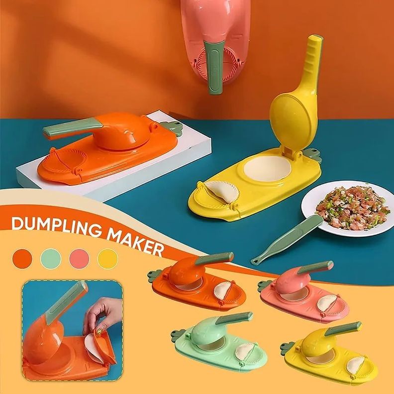 Maquina P Hacer Dumpling Mini Empanda Prensa Manua-7