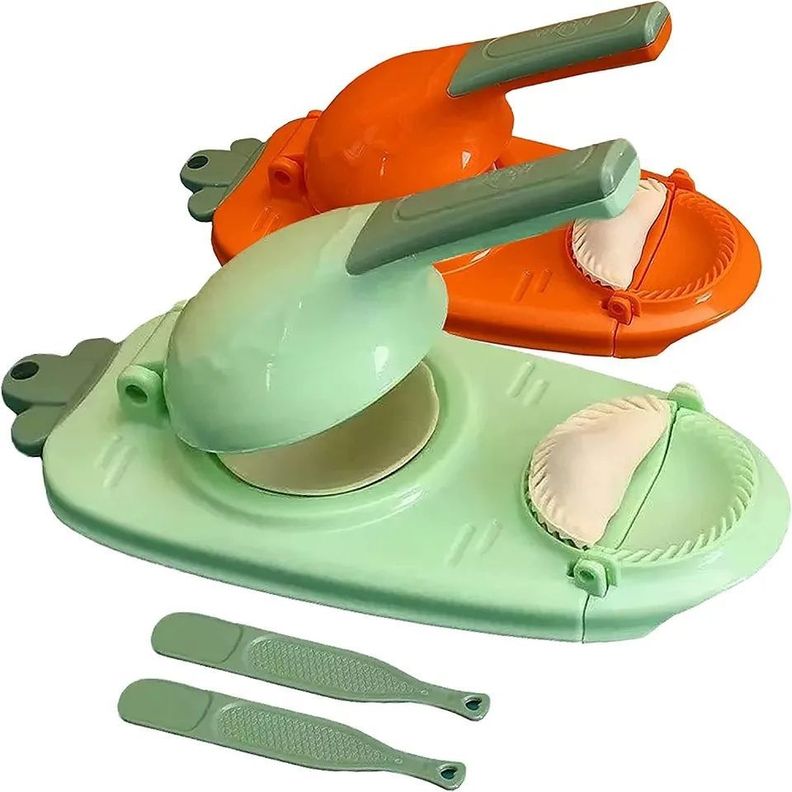 Maquina P Hacer Dumpling Mini Empanda Prensa Manua-2
