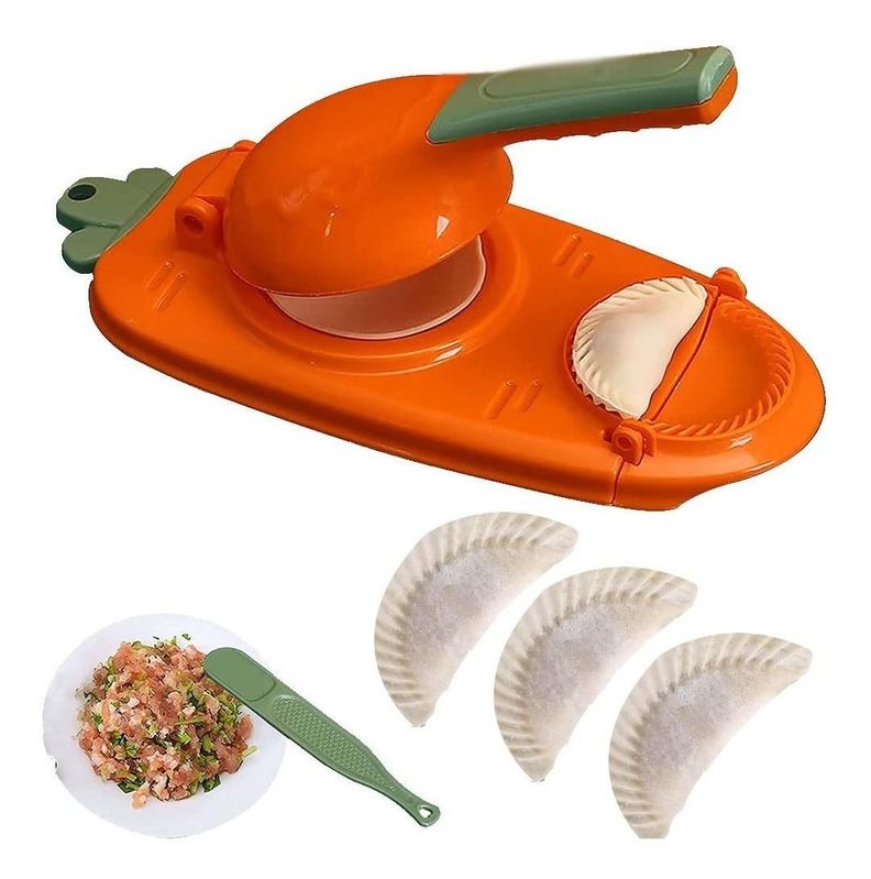 Maquina P Hacer Dumpling Mini Empanda Prensa Manua-0