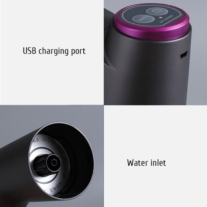 Dispensador De Agua Inteligent Bomba Recargable Cu-2