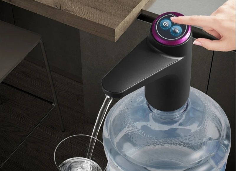 Dispensador De Agua Inteligent Bomba Recargable Cu-3