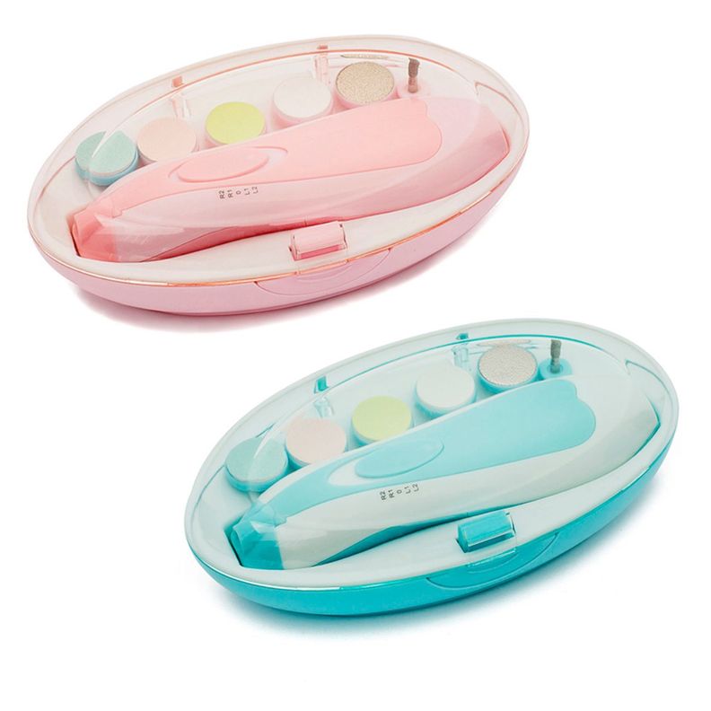 Corta Uñas Bebes Lima Electrica Para Bebes A Pila-3