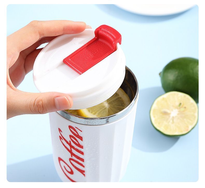 Vaso Termico Portátil De Doble Capa De Acero Inoxi-5