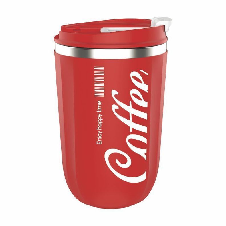Vaso Termico Portátil De Doble Capa De Acero Inoxi-0