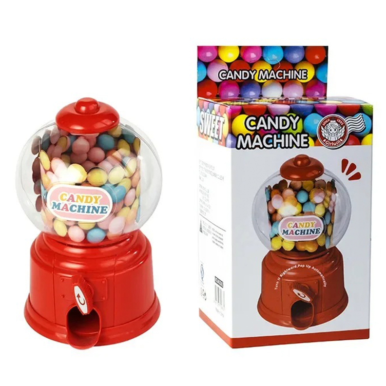 Dispensador Caramelos Mini Maquina Dulces Juego -0