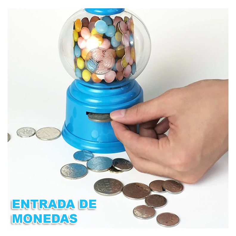 Dispensador Caramelos Mini Maquina Dulces Juego -6