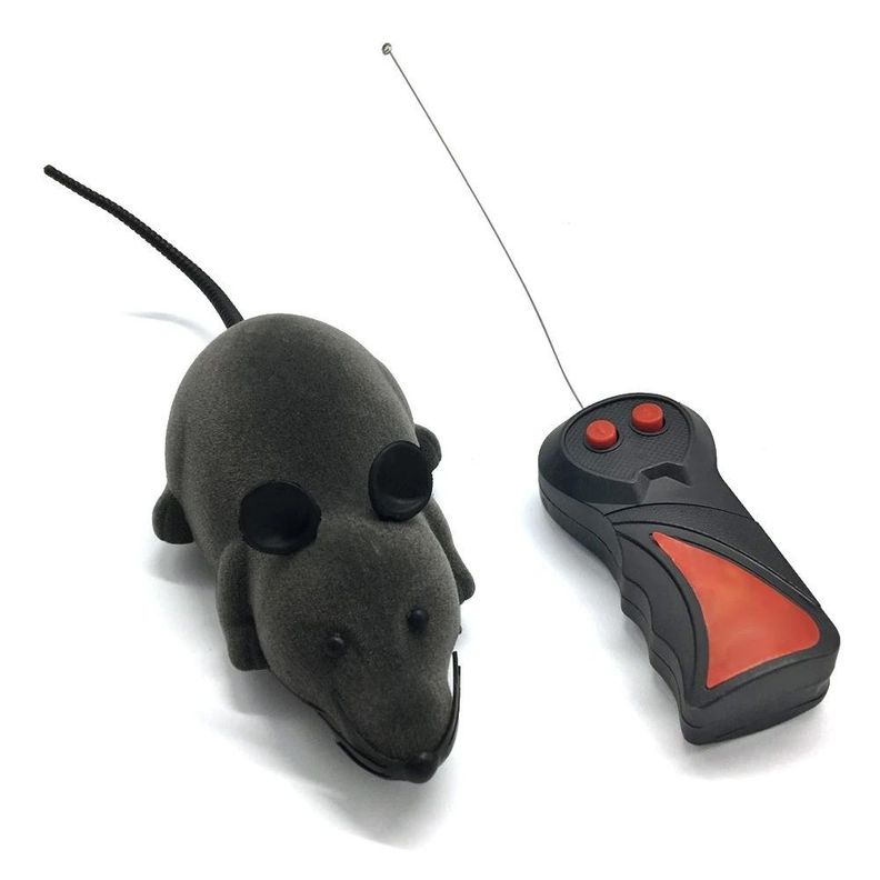 Juguete Ratón De Felpa A Control Remoto Para Mascotas-4