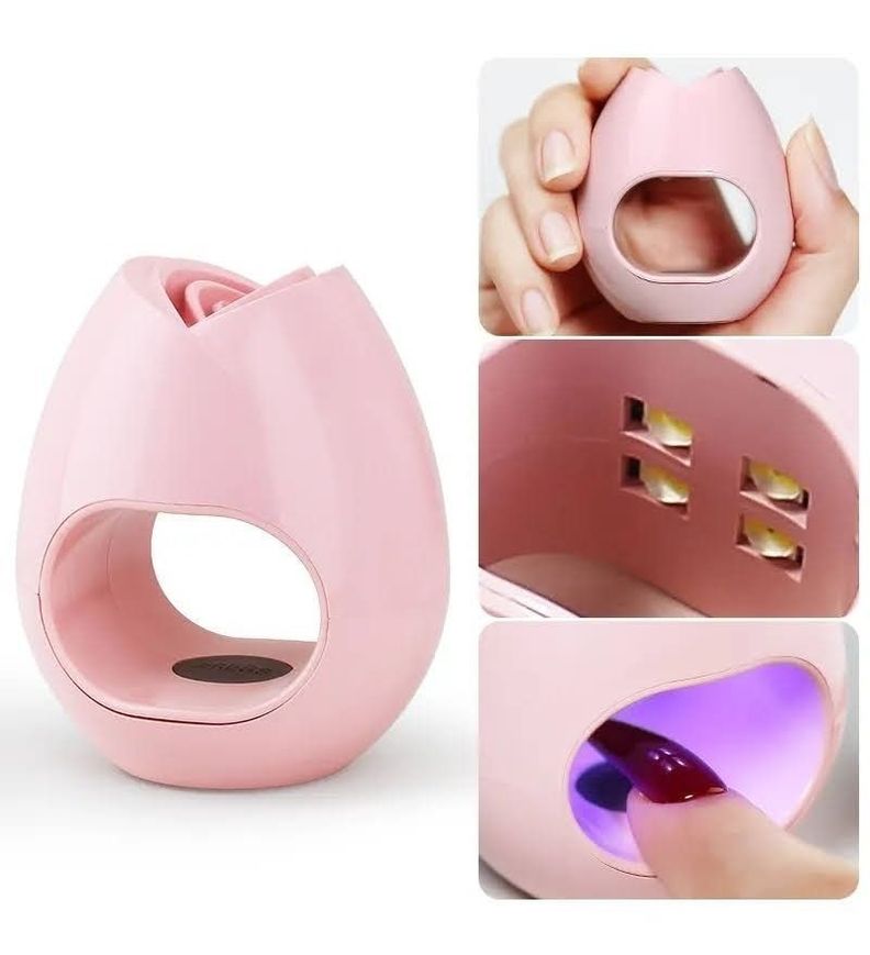 Mini Lampara Uv Manicure Led Uñas Usb Soft Gel 16w-3