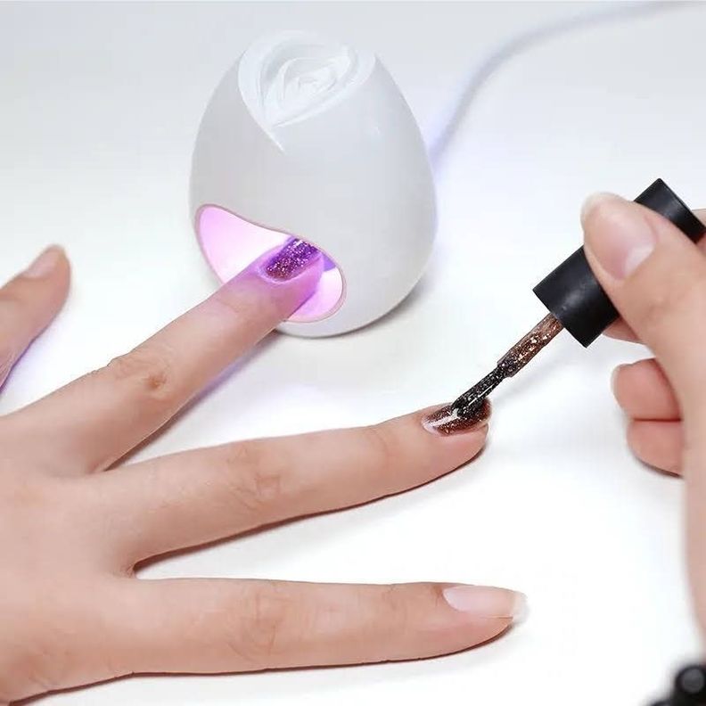 Mini Lampara Uv Manicure Led Uñas Usb Soft Gel 16w-0