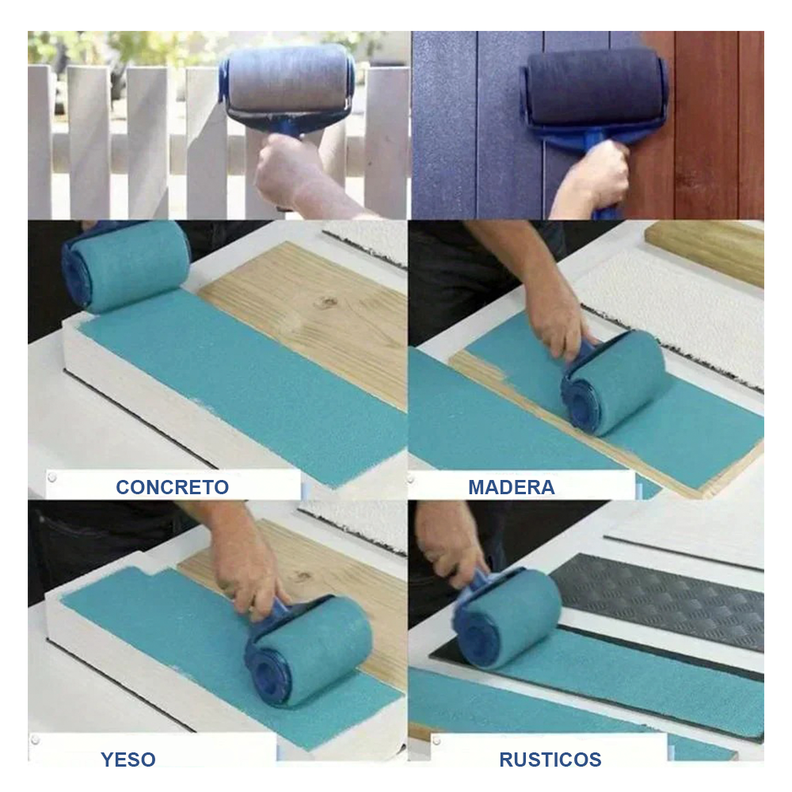 Rodillo Pintar Set Facil Antiderramante Recargable-5