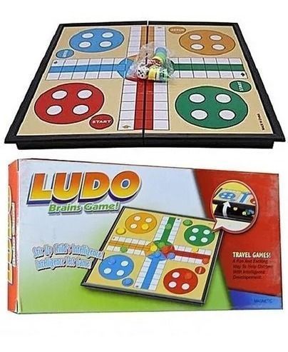Ludo Magnetico Juego Mesa Clásico Educativo Tablero-0