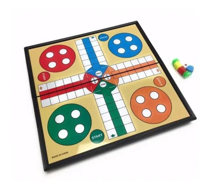 Ludo Magnetico Juego Mesa Clásico Educativo Tablero-5