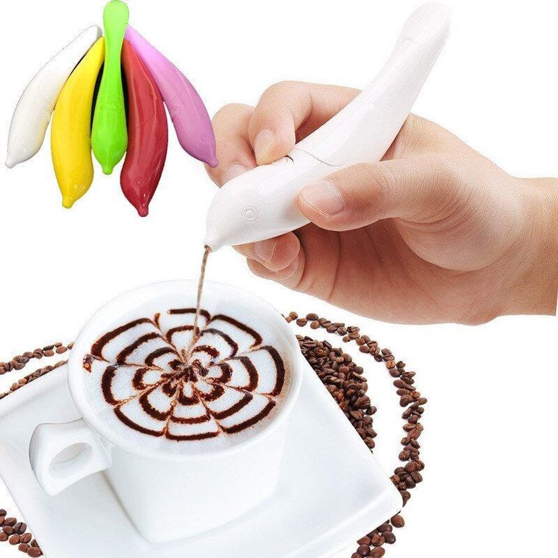 Lapiz Para Especias Decorador De Cafe-2
