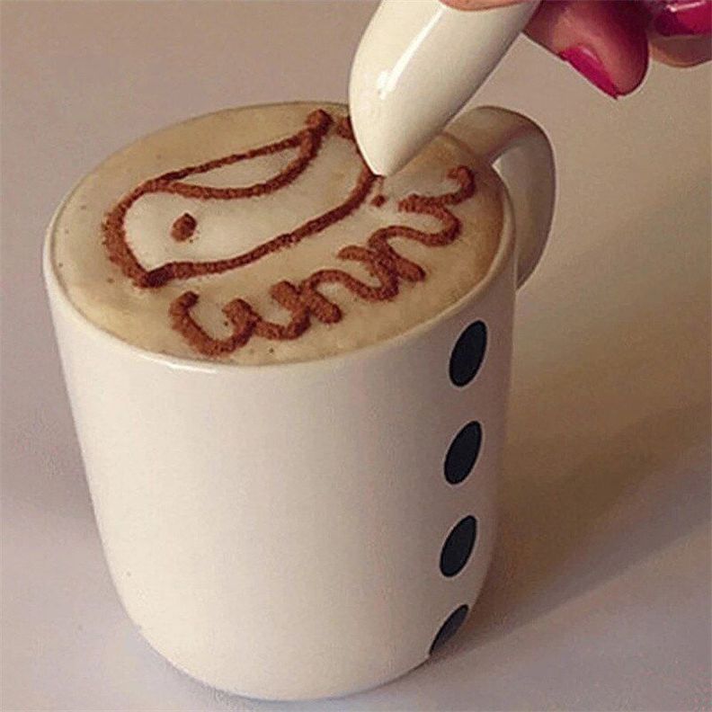 Lapiz Para Especias Decorador De Cafe-3