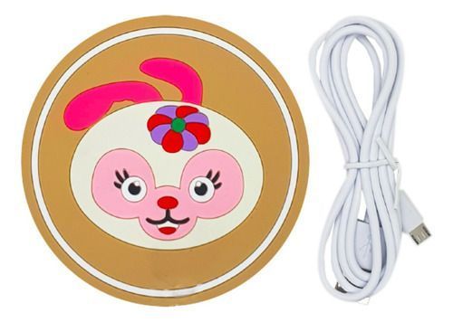 Calentador Usb Taza Cafe Te Posavasos Kawaii Sili-5
