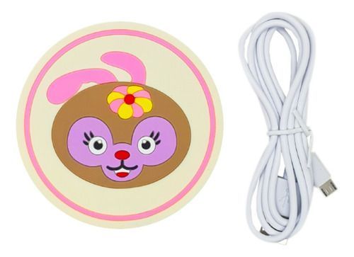  Calentador Usb Taza Cafe Te Posavasos Kawaii Sili-0