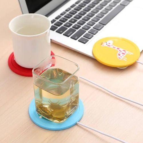 Calentador Usb Taza Cafe Te Posavasos Kawaii Sili-2
