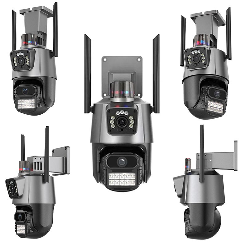 Camara De Seguridad Exterior Interior Wifi Doble Pantalla Hd-5