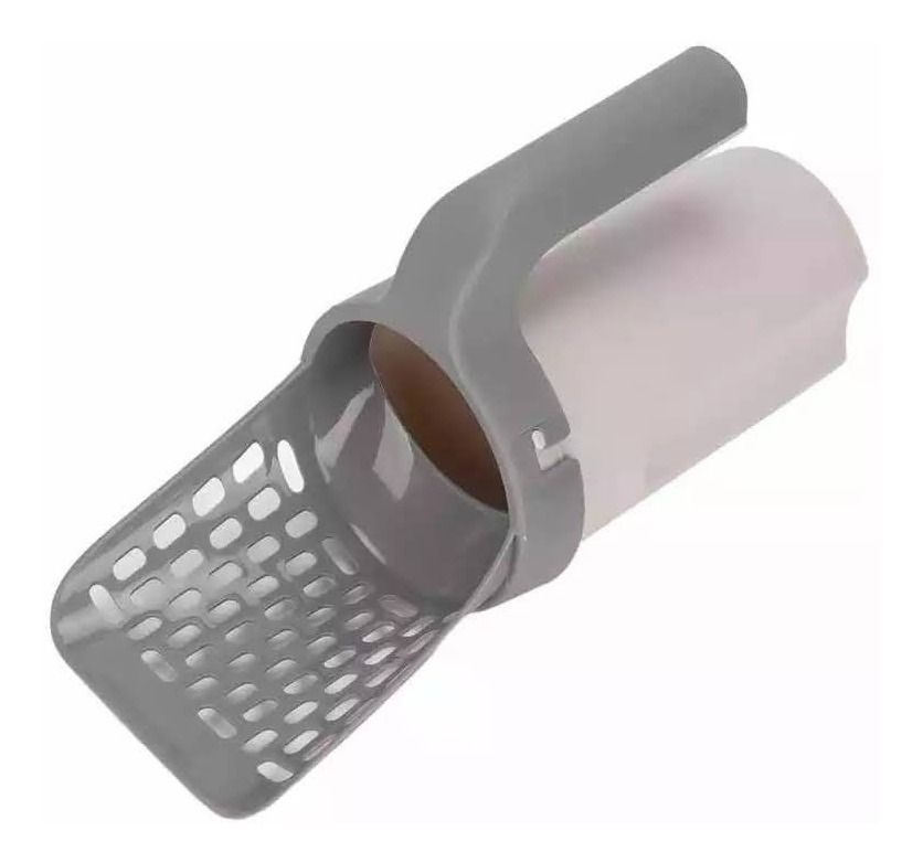 Pala Recoge Feca Gatos Con Contenedor Y Dispensado-0