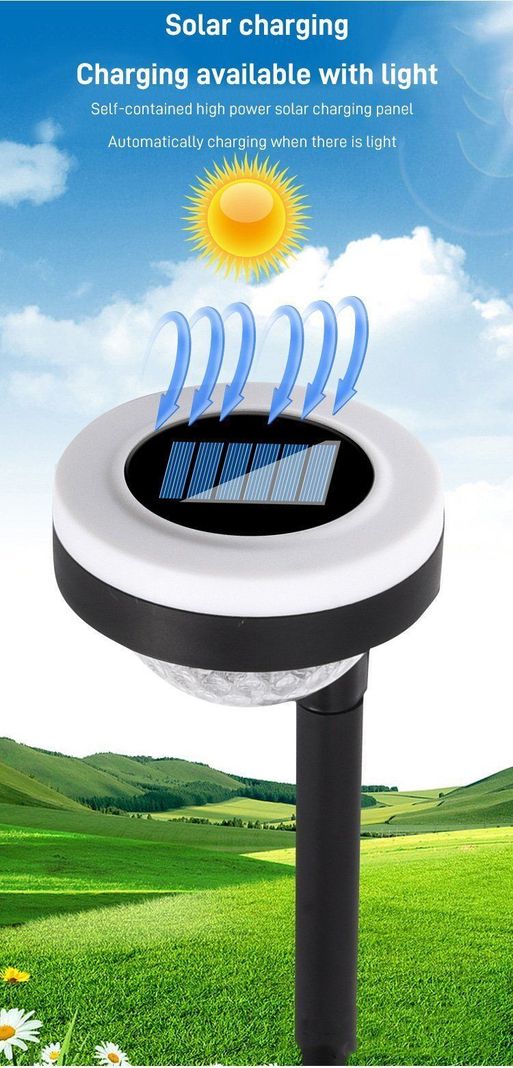 Foco Estaca Solar Led Para Jardin-4