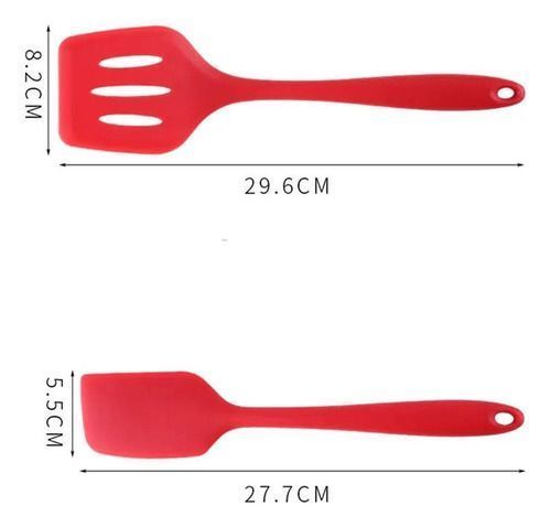 Set 5 Utensilios Cocina Reposteria Antiadherente De Silicona-5