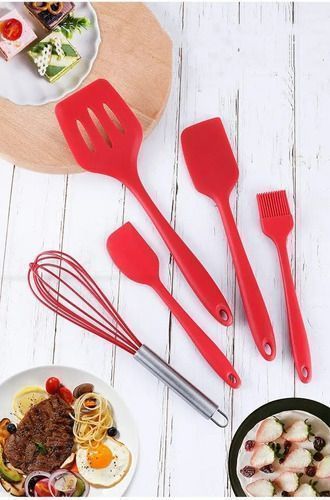 Set 5 Utensilios Cocina Reposteria Antiadherente De Silicona-2