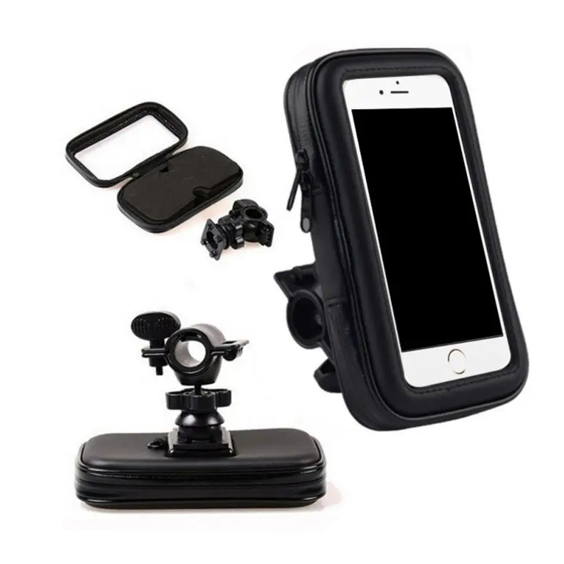 Soporte Porta Celular Para Moto Y Bicicleta Impermeable-3