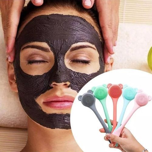 Cepillo Exfoliante Facial Dual Aplicador Mascarill-2