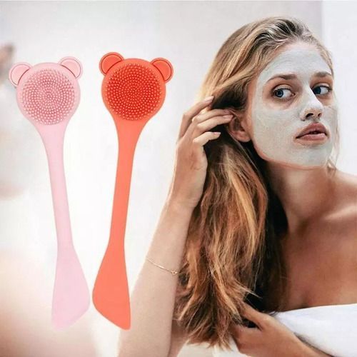 Cepillo Exfoliante Facial Dual Aplicador Mascarill-7