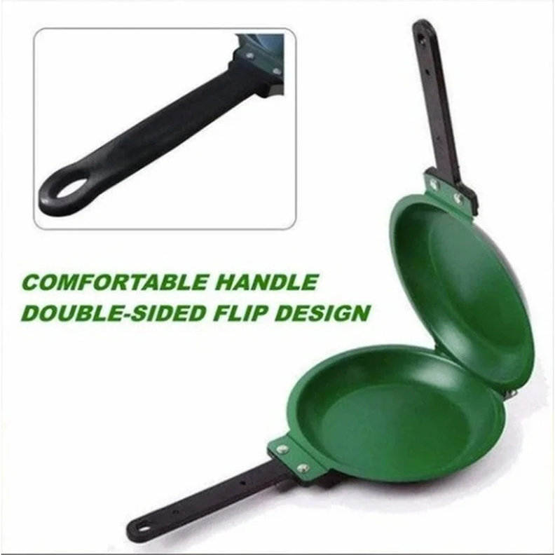 Sarten Panquequera 19cm Antiadherente Doble Panqueques Dupla-4