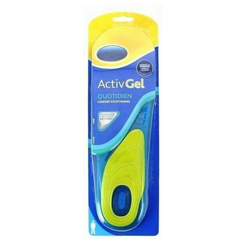 Plantilla Gel Activo Confort Mujer Y Hombre Uso Diario-0