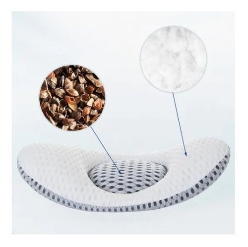 Almohada Ergonomica Apoyo Lumbar Y Espalda Descans-6