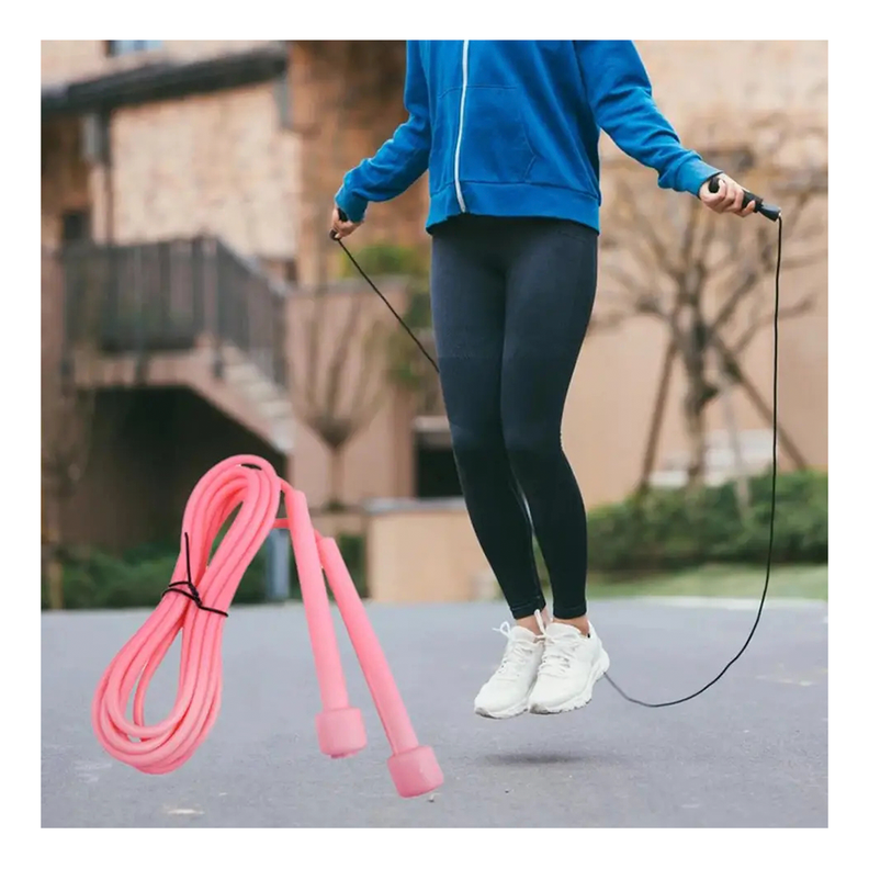 Cuerda Para Saltar Cardio Crossfit Deporte Velocidad-6