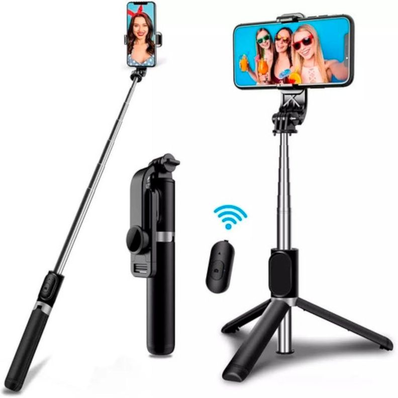 Palo Selfie Inalambrico Portatil Con Bluetooth + T-1