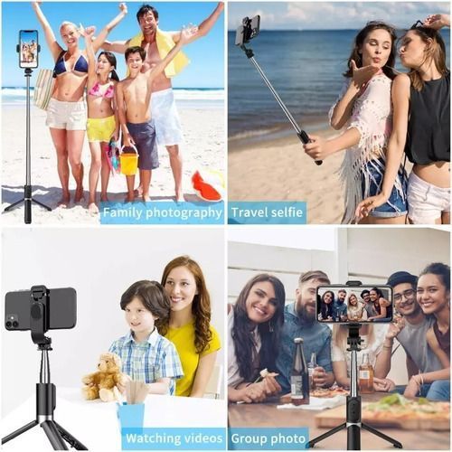 Palo Selfie Inalambrico Portatil Con Bluetooth + T-7