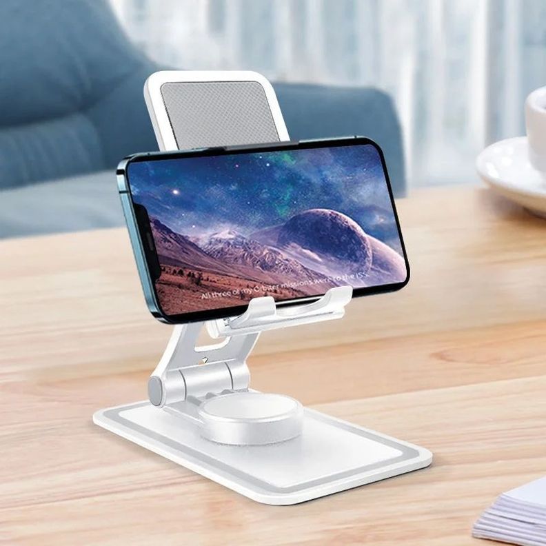 Soporte Base Porta Celular Para iPad Tablet Escritorio 360-7
